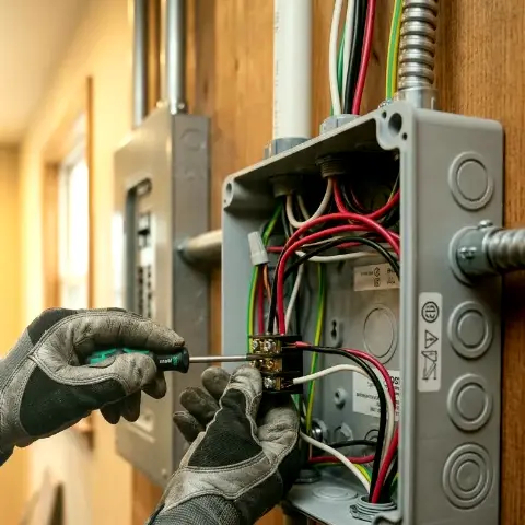 Buche Spule – Erneuerung der Elektroverteilung